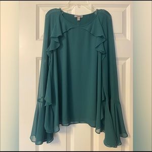 Flowy Long Sleeve Blouse